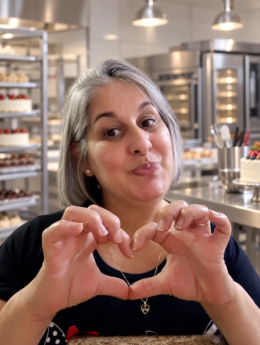 Cleide Reis, fundadora da Festa Fácil, em sua cozinha